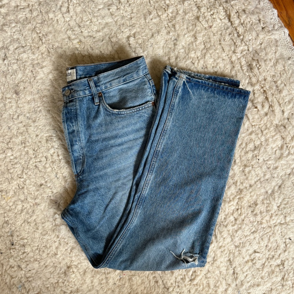 AGOLDE 90S PINCH WAIST STRAIGHT-LEG JEANS